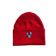 Ego Death Cuff Beanie Red