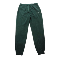 Load image into Gallery viewer, Corduroy Melting logo Sweatpants Forrest Green
