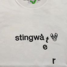 Load image into Gallery viewer, Classic melting logo and skull patch T Shirt White
