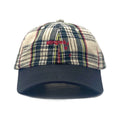 Classic Stingwater Melting Logo Hat White/Green Tartan