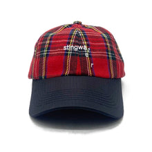 Load image into Gallery viewer, Classic Stingwater Melting Logo Hat Red Tartan

