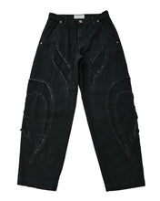 Load image into Gallery viewer, Groe Tribe Jeans Black
