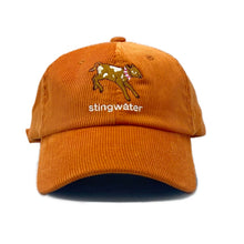 Load image into Gallery viewer, Baby Cow Corduroy Hat Orange
