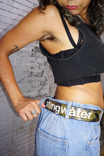 Load image into Gallery viewer, Chain Embossed Leather Belt Camoe
