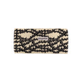 Thorn knit head band white/black