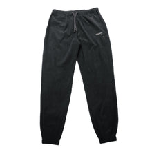 Load image into Gallery viewer, Corduroy Melting logo Sweatpants Black
