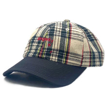 Load image into Gallery viewer, Classic Stingwater Melting Logo Hat White/Green Tartan
