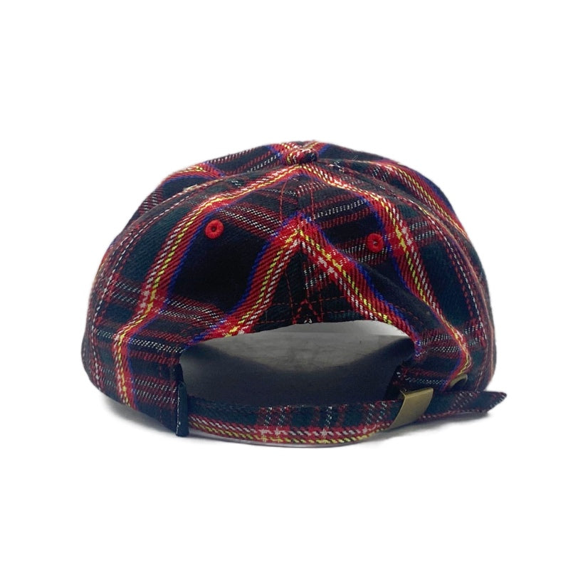Classic Stingwater Melting Logo Hat Black Tartan