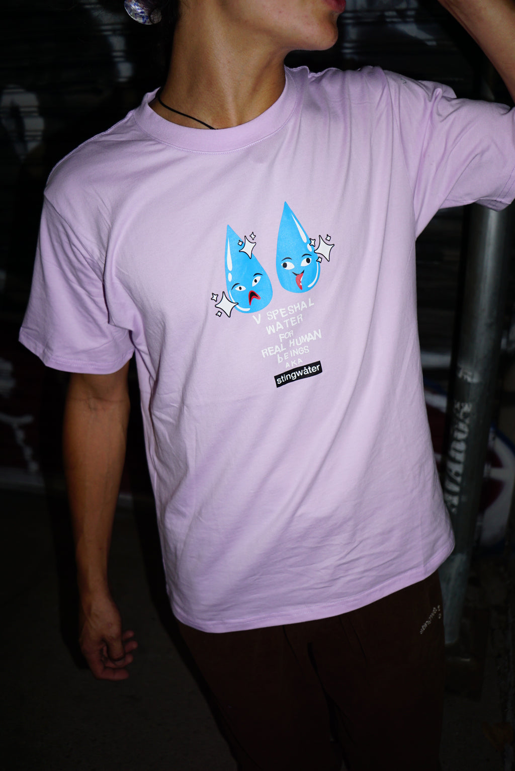 Tears in the Rain T-Shirt Lilac