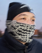 Load image into Gallery viewer, Thorn knit head band white/black
