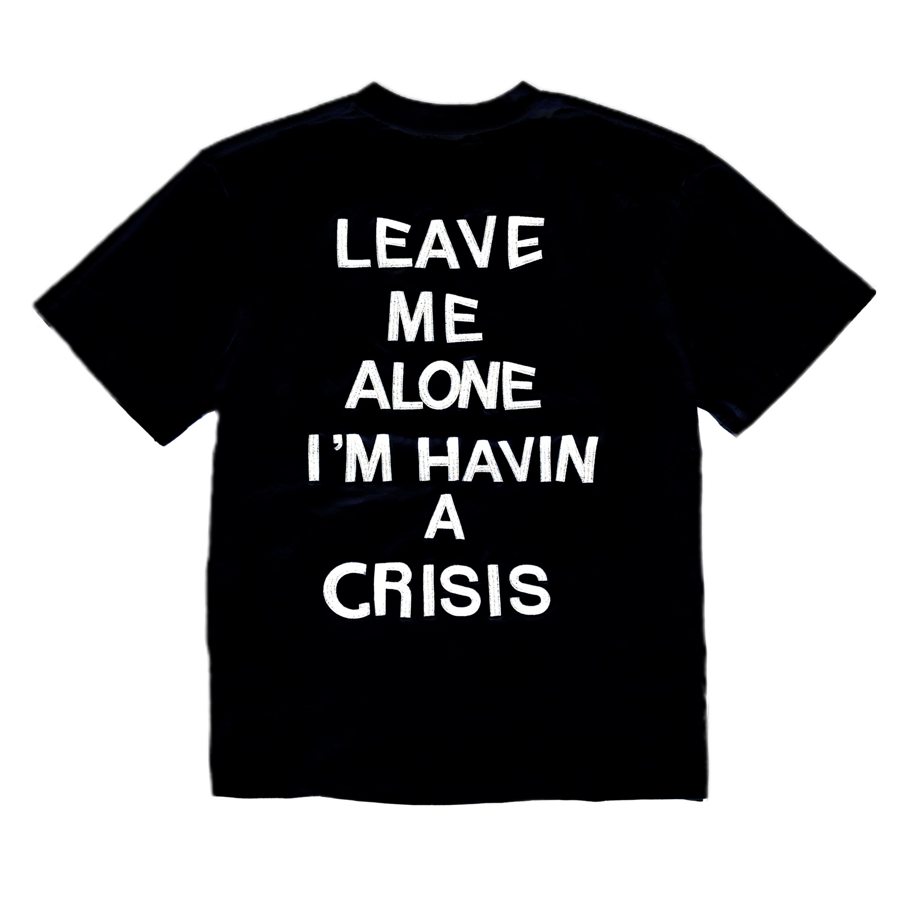 Leave Me Alone T-Shirt Black – stingwater