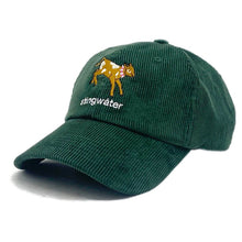 Load image into Gallery viewer, Baby Cow Corduroy Hat Green
