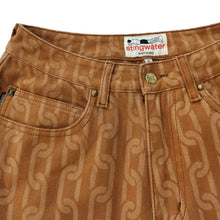 Load image into Gallery viewer, Signature Chain Double Knee Canvas Shorts Brown
