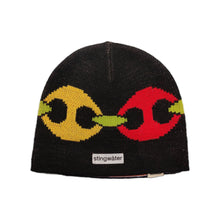 Load image into Gallery viewer, Stingwater Anchor Chain Beanie Black
