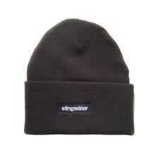 Load image into Gallery viewer, Aga Patch Beanie Black
