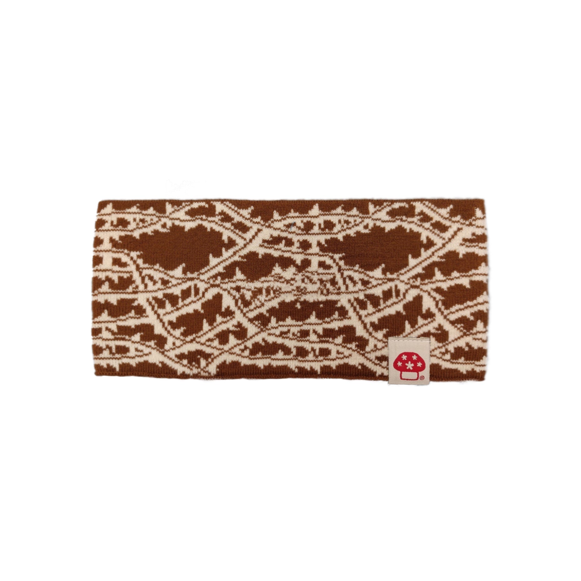 Thorn knit head band caffeine brown