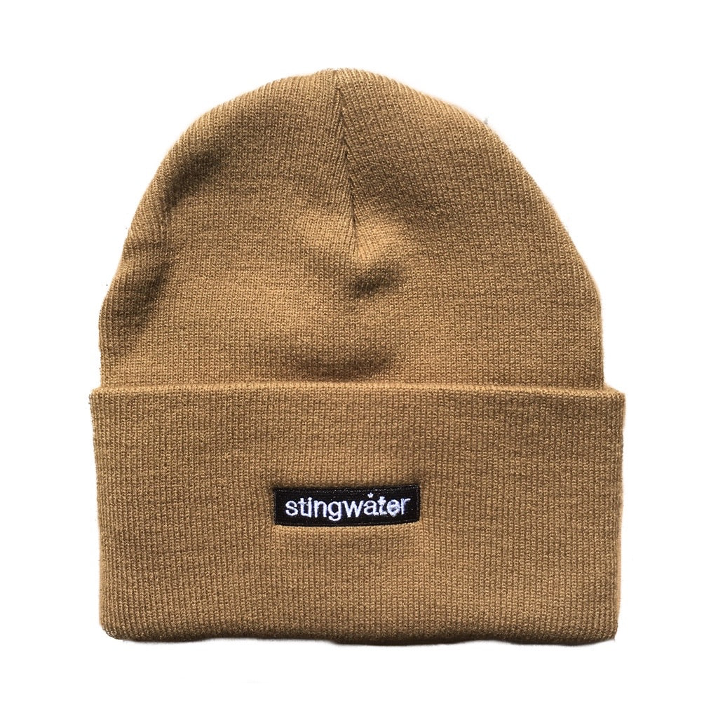 Aga Patch Beanie Brown