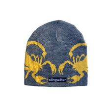 Load image into Gallery viewer, Double Sting Scorpion Beanie Gray
