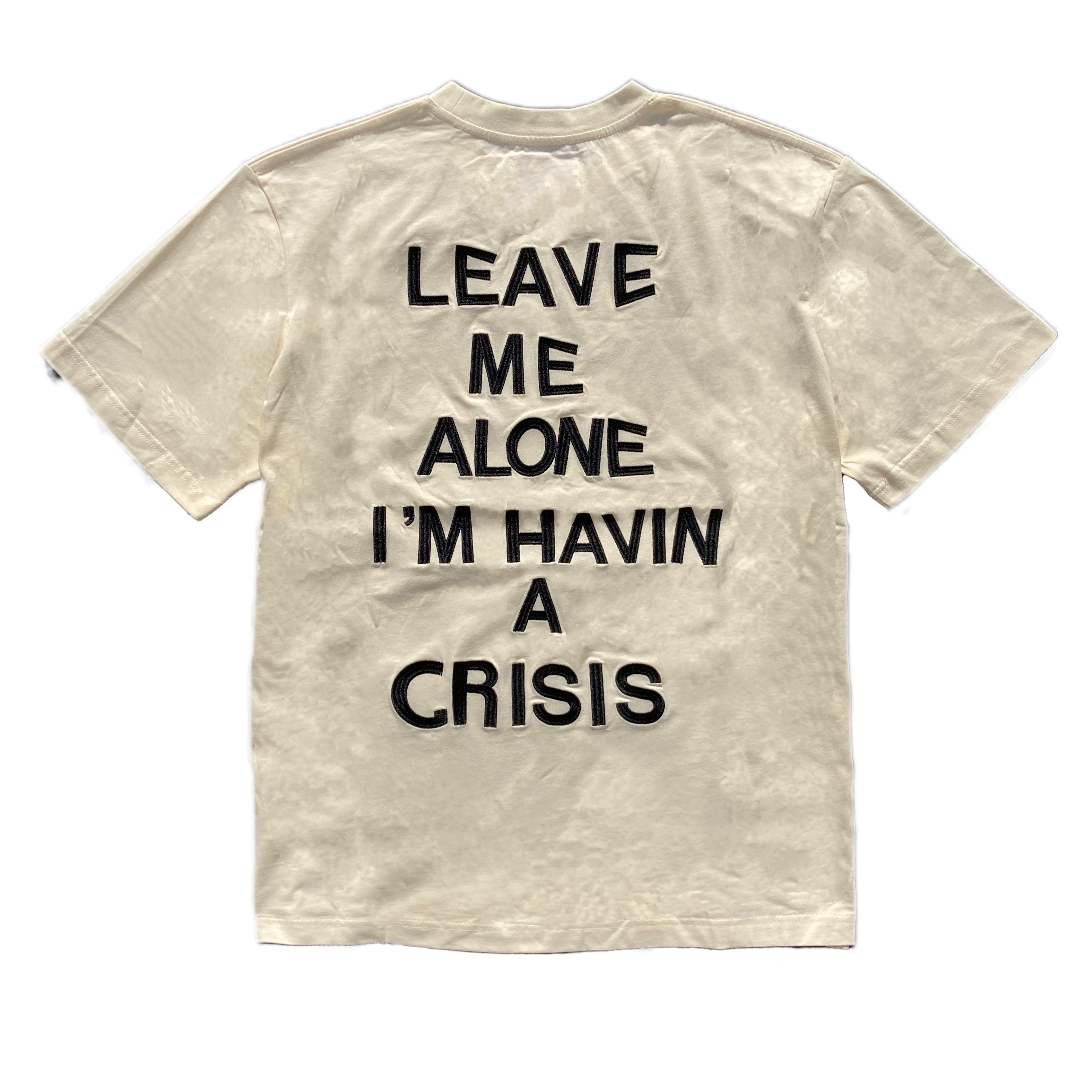Leave Me Alone T-Shirt Off White
