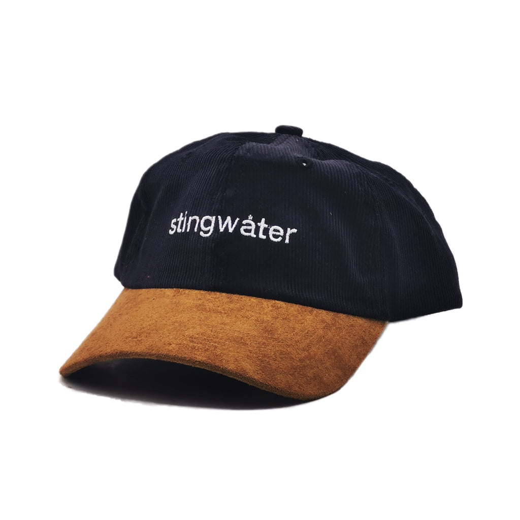 Corduroy/V. Suede Classic Logo Two Tone Hat Black/Brown