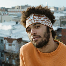 Load image into Gallery viewer, Thorn knit head band caffeine brown
