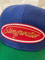 Stingwater Signature Logo Wool Hat Navy/Green