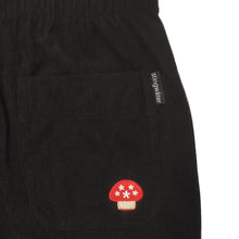 Load image into Gallery viewer, Corduroy Melting logo Sweatpants Black
