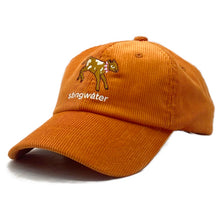 Load image into Gallery viewer, Baby Cow Corduroy Hat Orange
