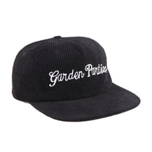 Load image into Gallery viewer, Garden Parties Corduroy Hat Black

