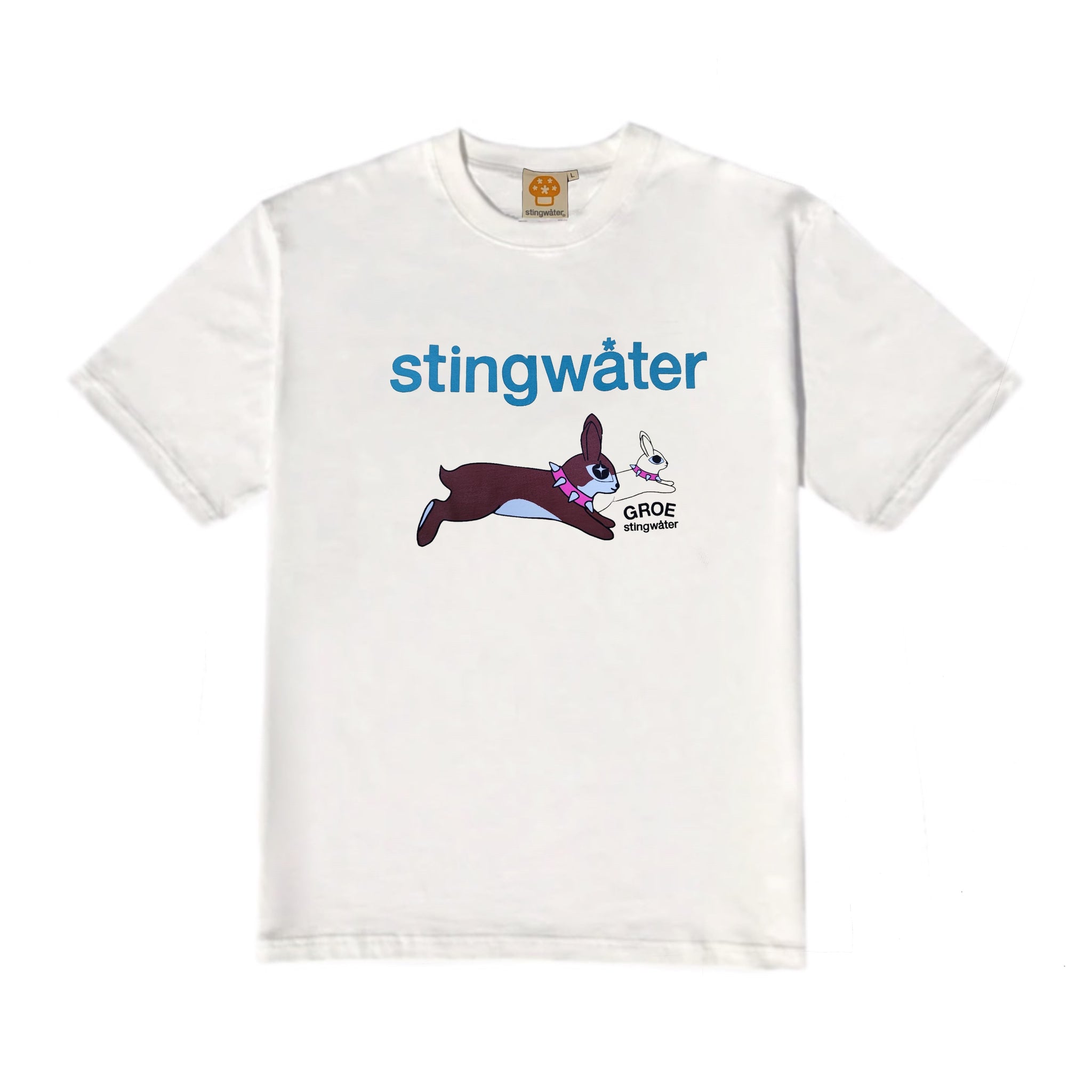 stingwater Rabbit T-Shirt Pink L | www.yokecomms.com