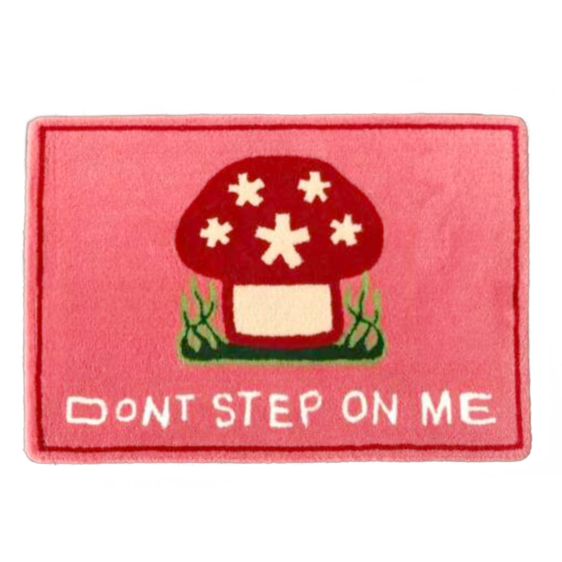 Don't Step on Me! Meditation Rug Pink