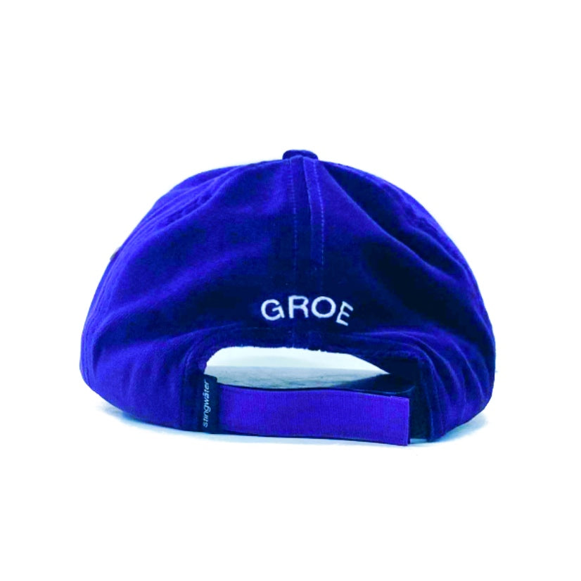 Daring to go Beyon Your Dreams Velvet Hat Blue