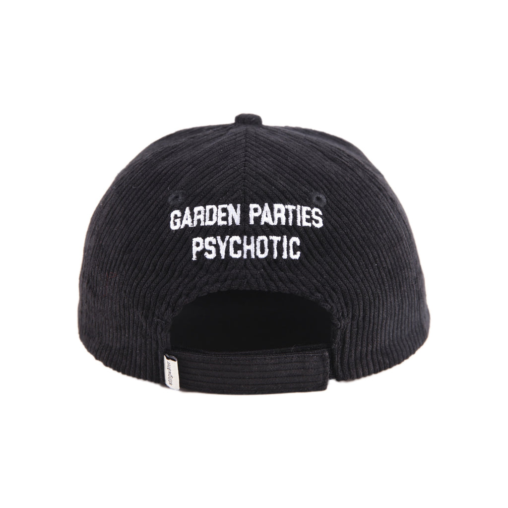 Garden Parties Corduroy Hat Black