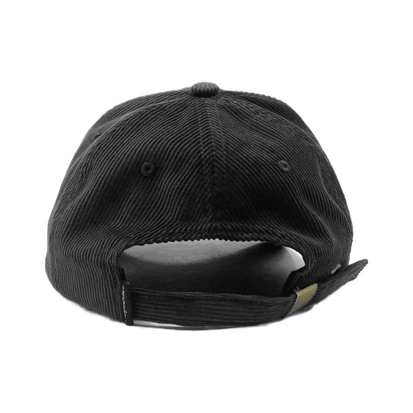 Baby Cow Corduroy Hat Black