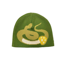 Load image into Gallery viewer, Snake Fossil Beanie NoWar Green
