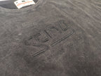 It Stings the Face T-Shirt Acid Wash Black