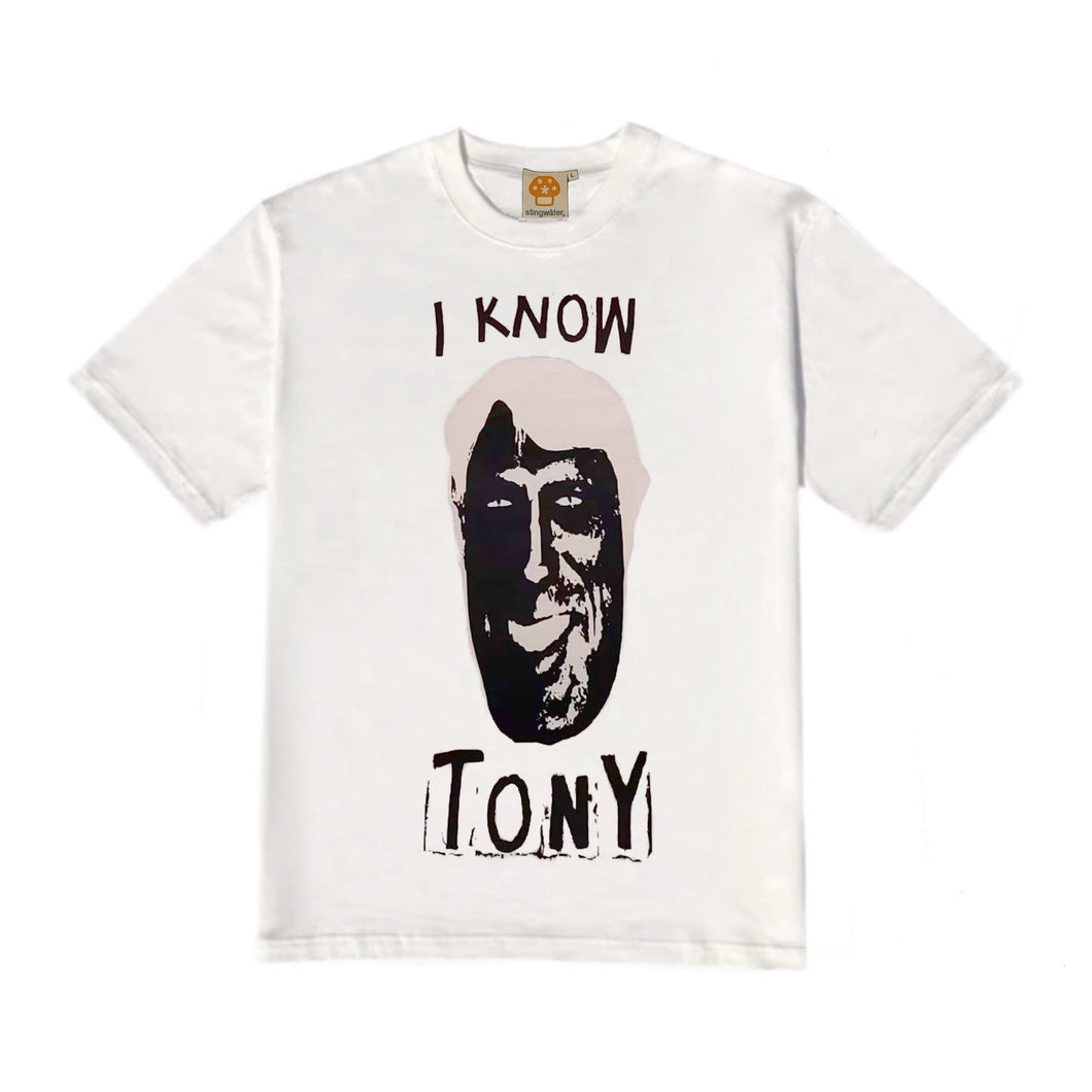 I Know Tony T-Shirt White