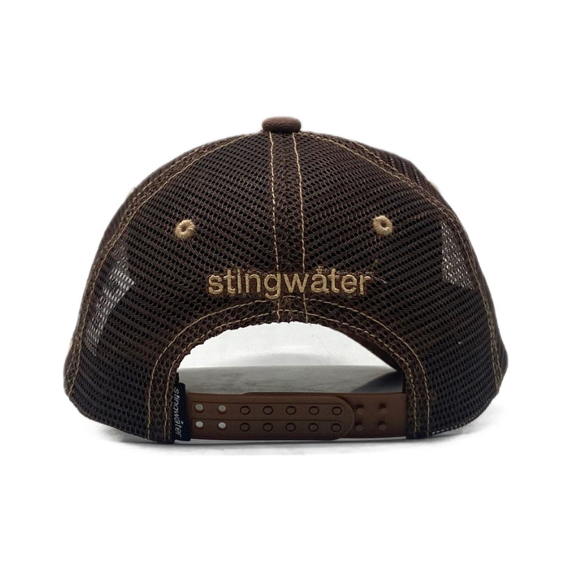 Hawkstar Canvas Trucker Hat Brown