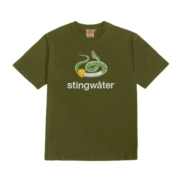 Snake Fossil T-Shirt NoWar Green
