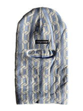 Load image into Gallery viewer, Heavy chain knit balaclava bb blue
