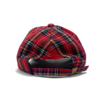Classic Stingwater Melting Logo Hat Red Tartan