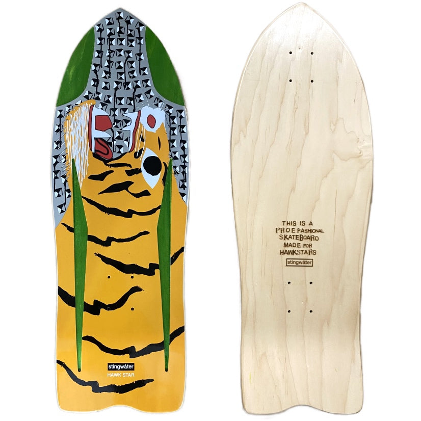 Stingwater Tiger Skateboard Deck