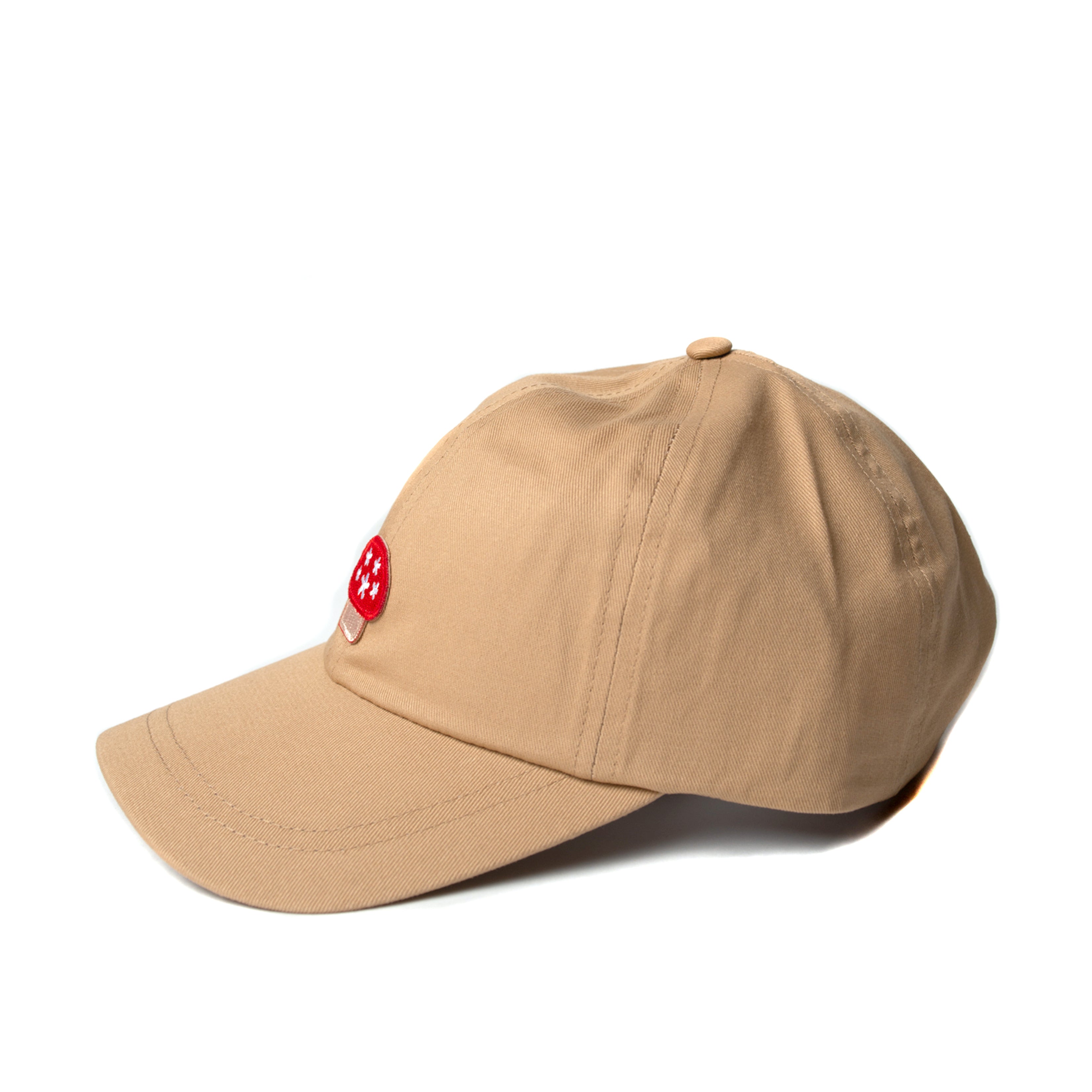 Aga Patch Cotton Twill Hat Khaki