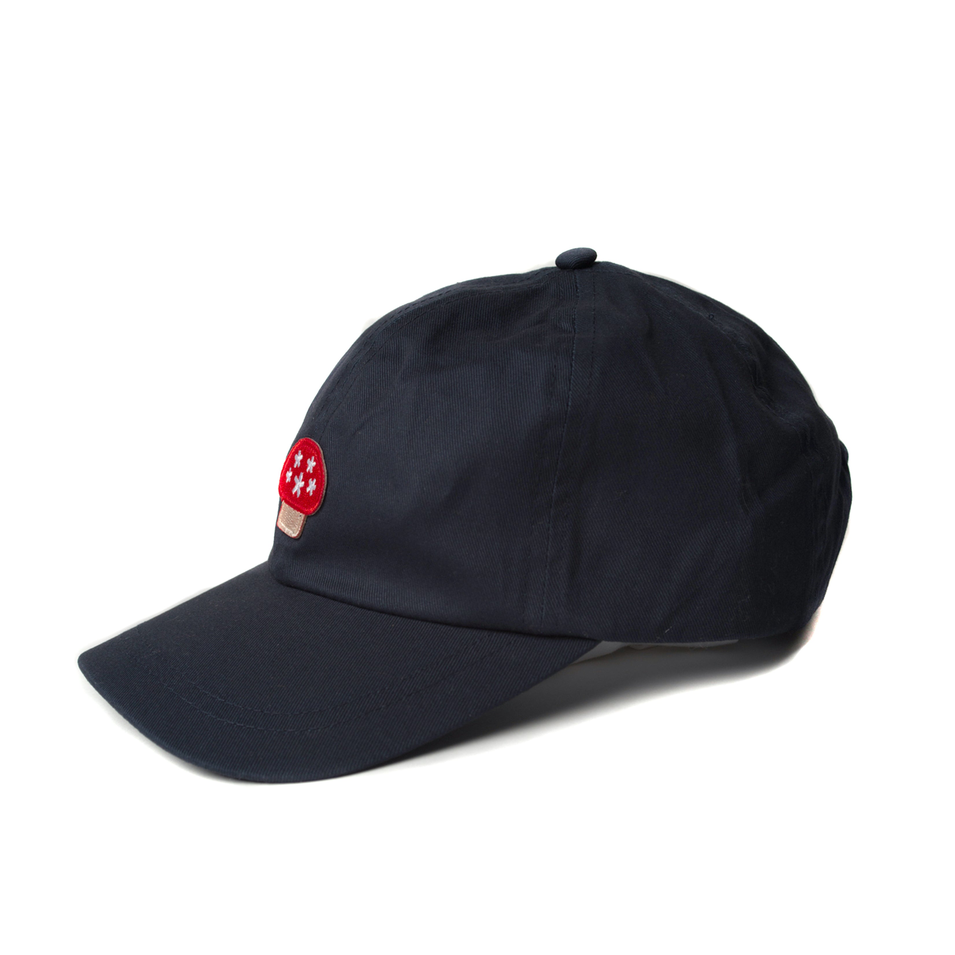 Aga Patch Cotton Twill Hat Navy