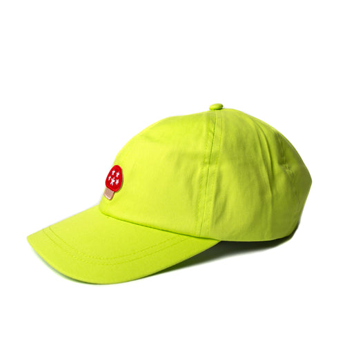 Aga Patch Cotton Twill Hat Alkaline Green