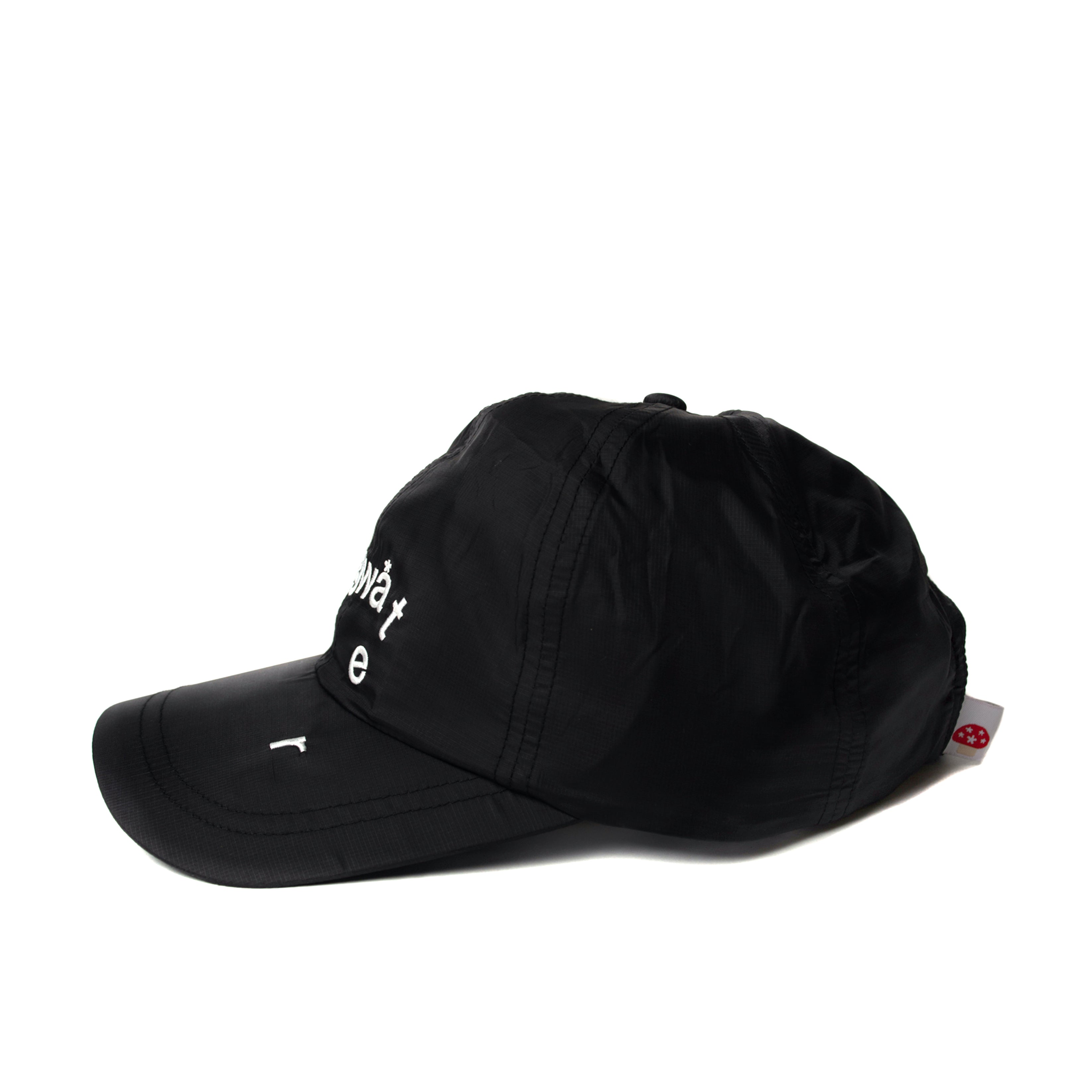 Nylon Stingwater Melting Logo Hat Black