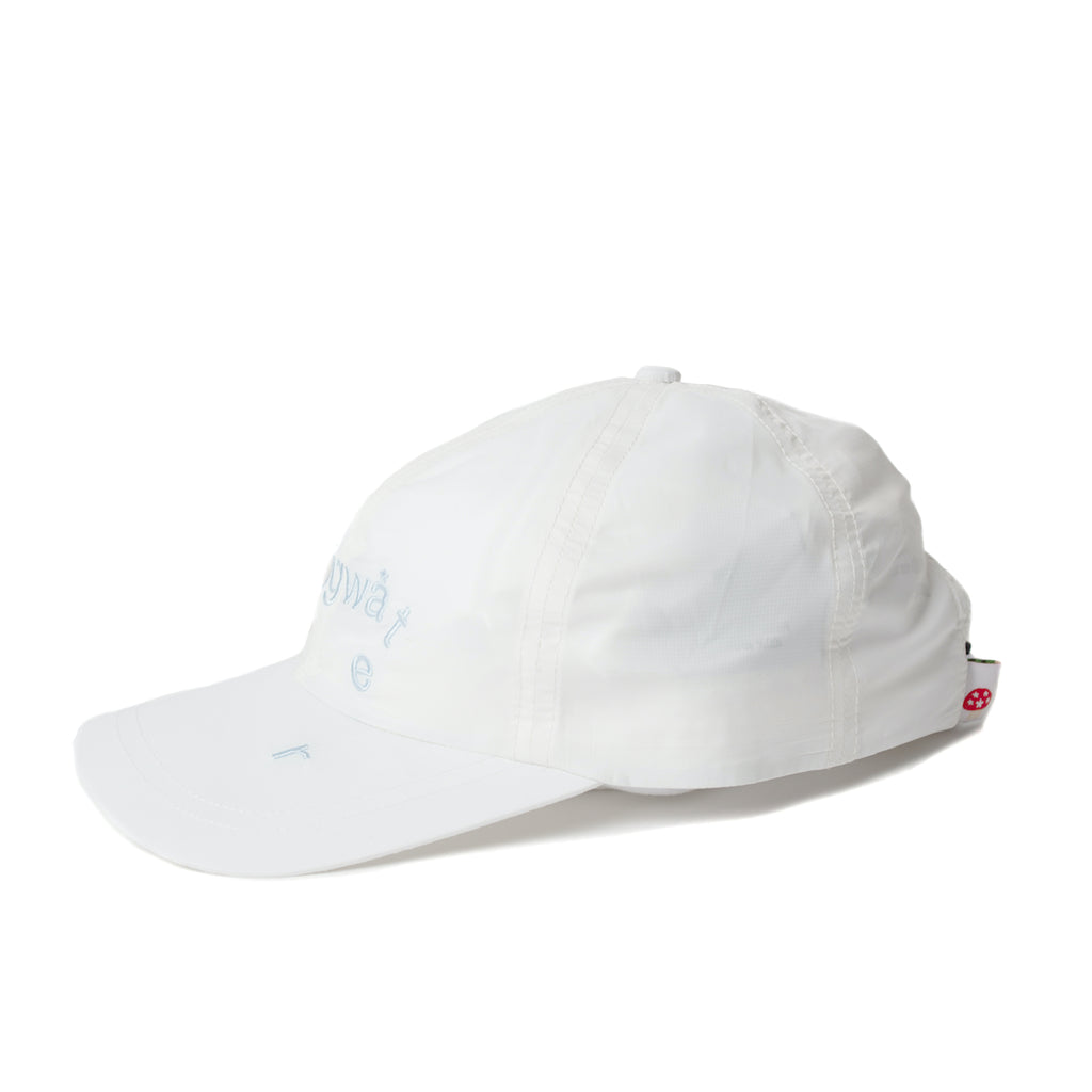 Nylon Stingwater Melting Logo Hat White