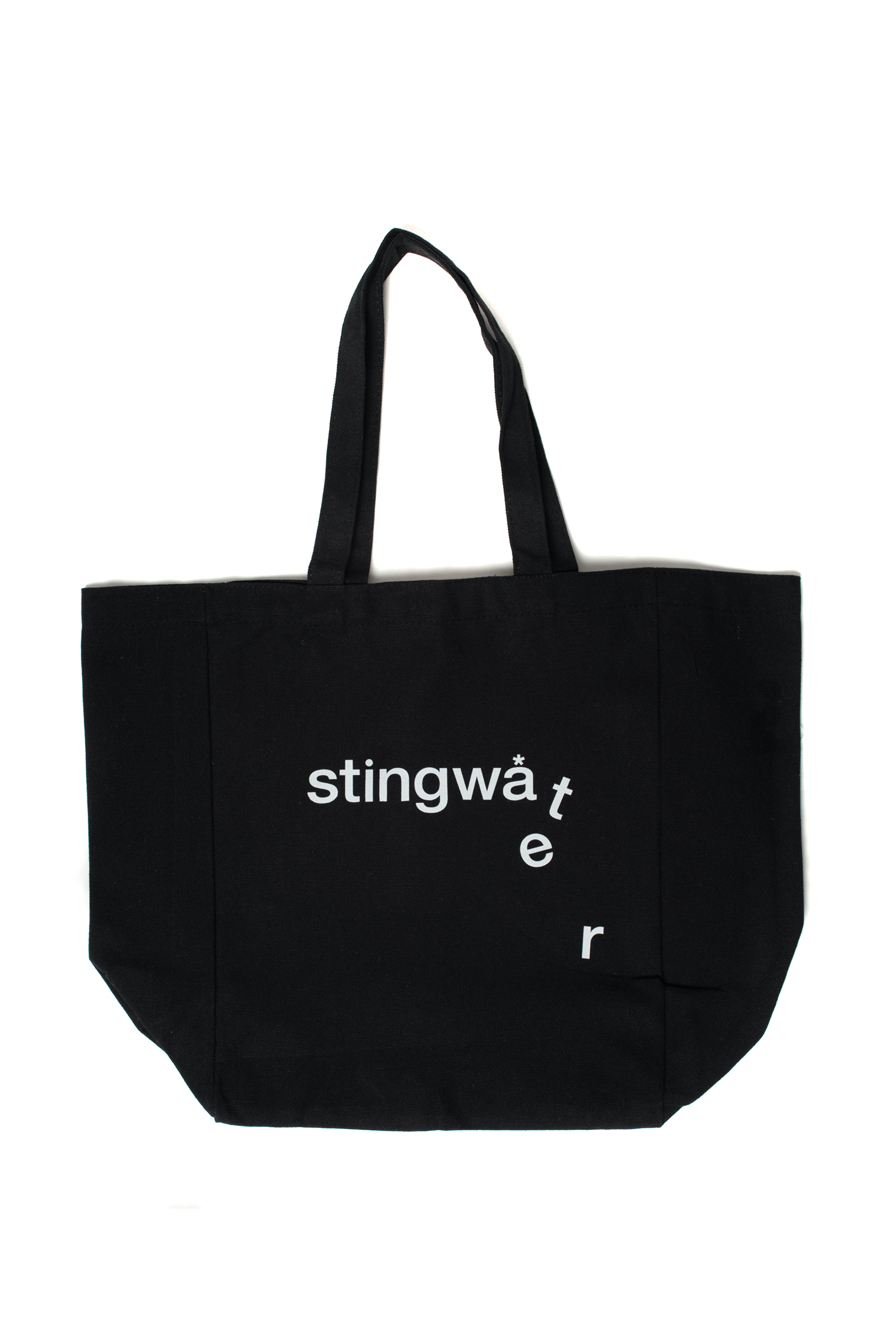 Aga Mushroom Canvas Tote Bag Black