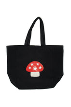 Load image into Gallery viewer, Canvas Groecery Bag Black
